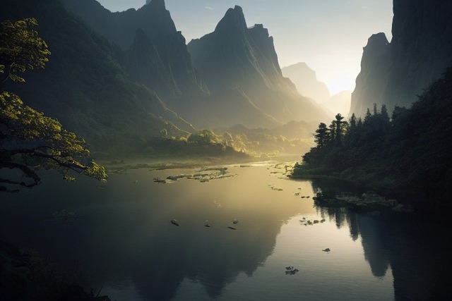 青山绿水