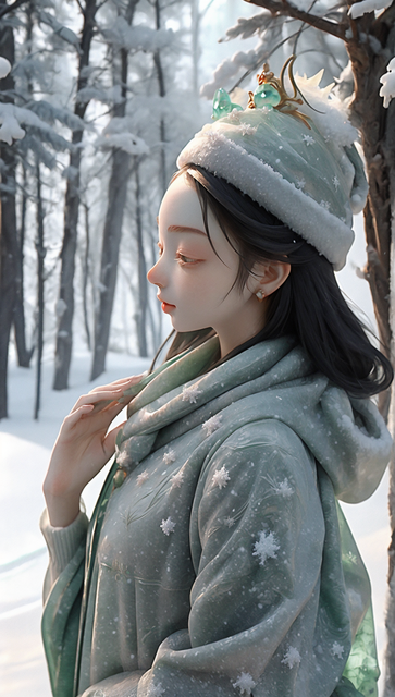 冰雪玉美人